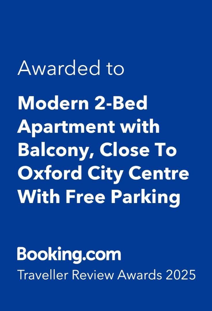 Modern 2-Bed Apartment With Balcony, Close To Oxford City Centre With Free Parking Luaran gambar